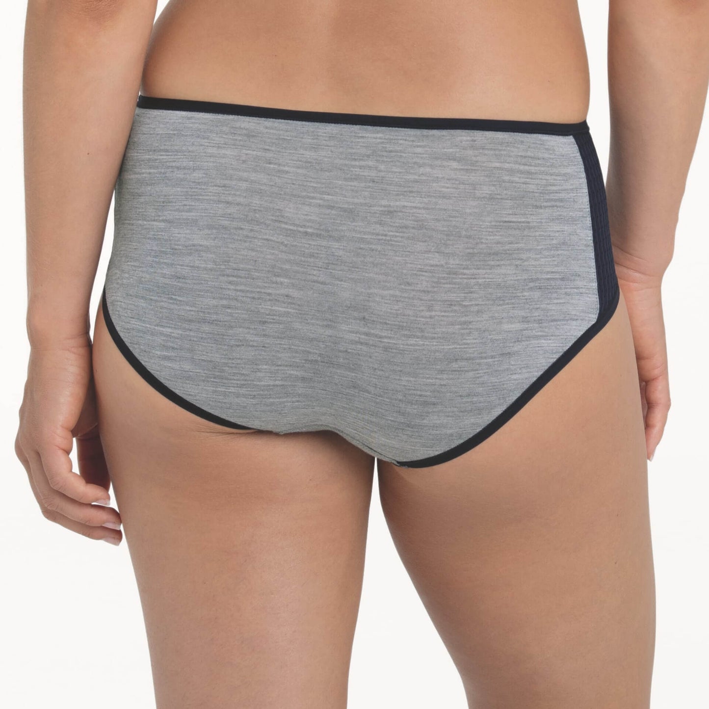 Anita PanAlp Wool Sport Panty highwaist+ black melange