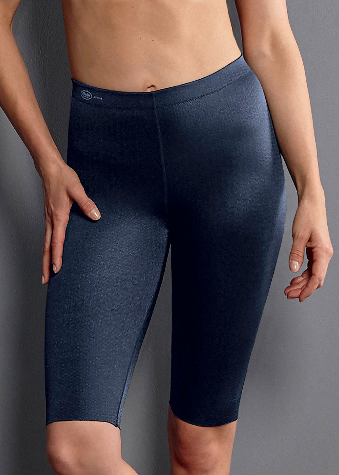 Anita Sport Tights Massage kort blue iris