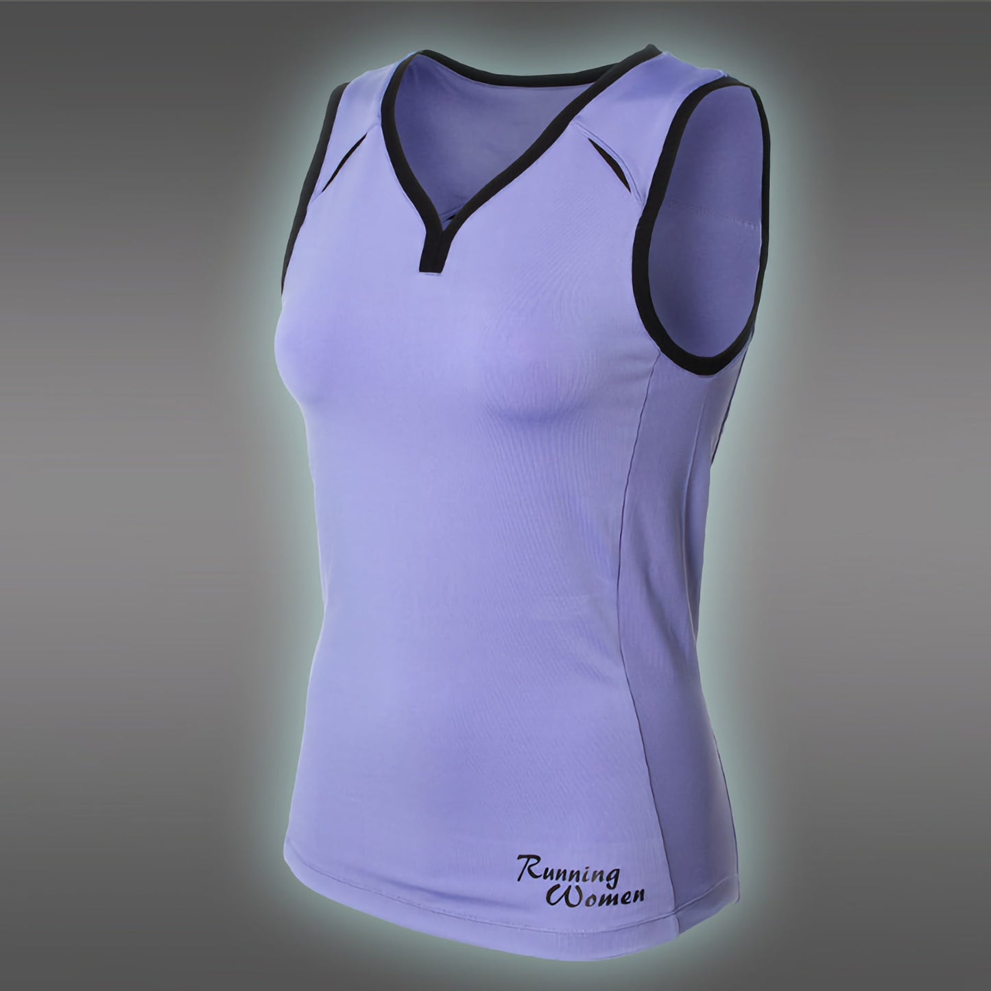 Running Women Tanktop Lavendel