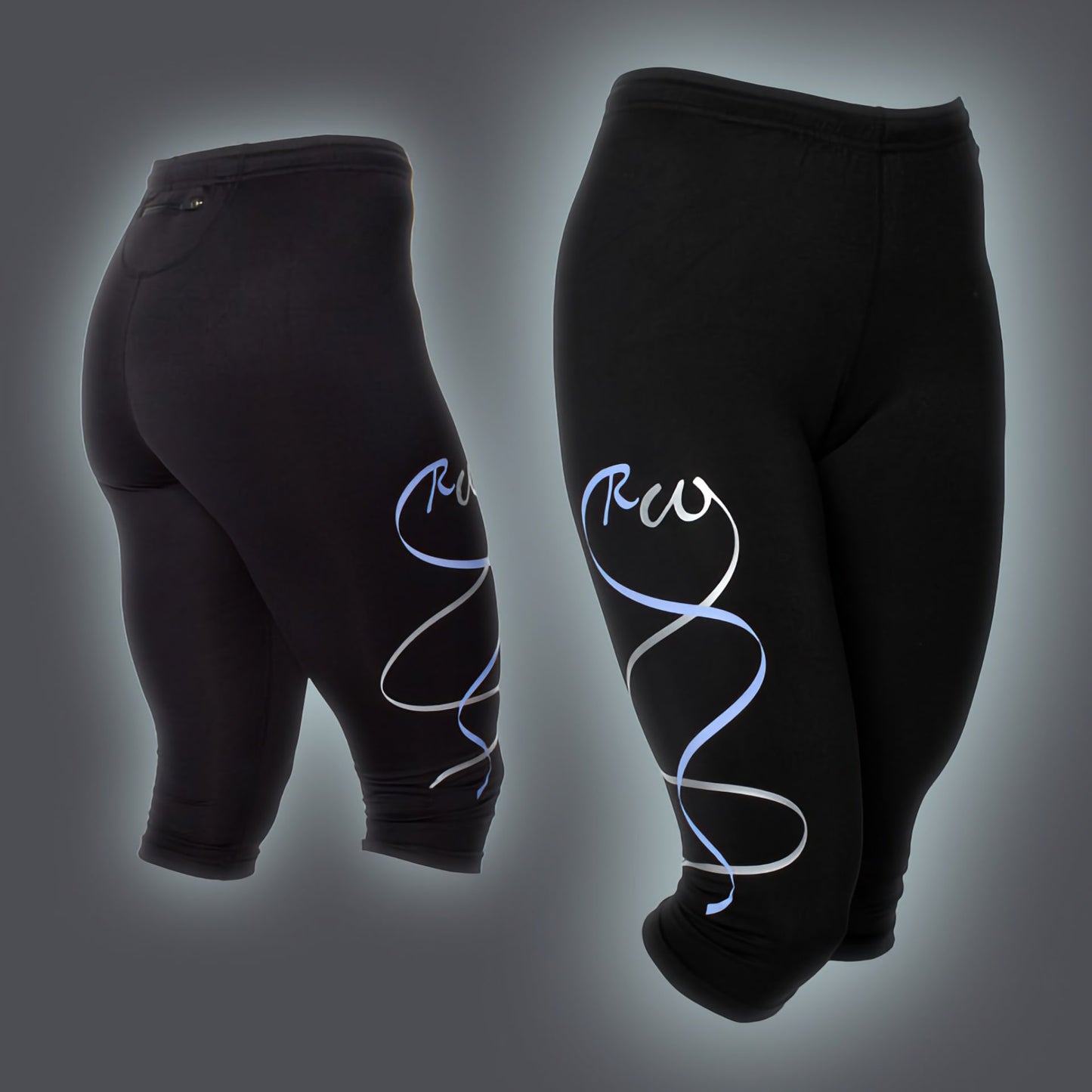 Running Women knætights Lavendel