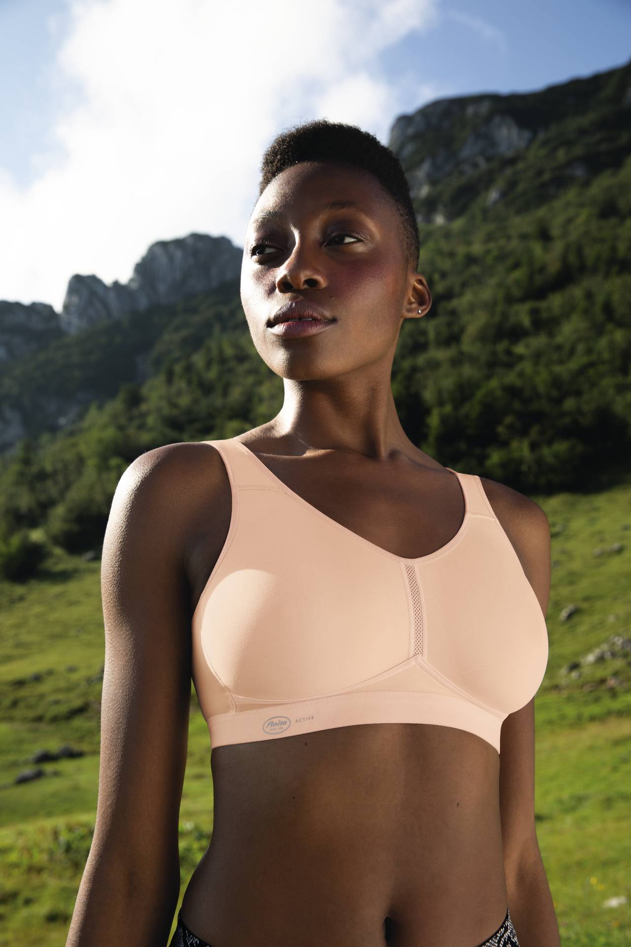 Anita Light and Firm Sports BH smart rose