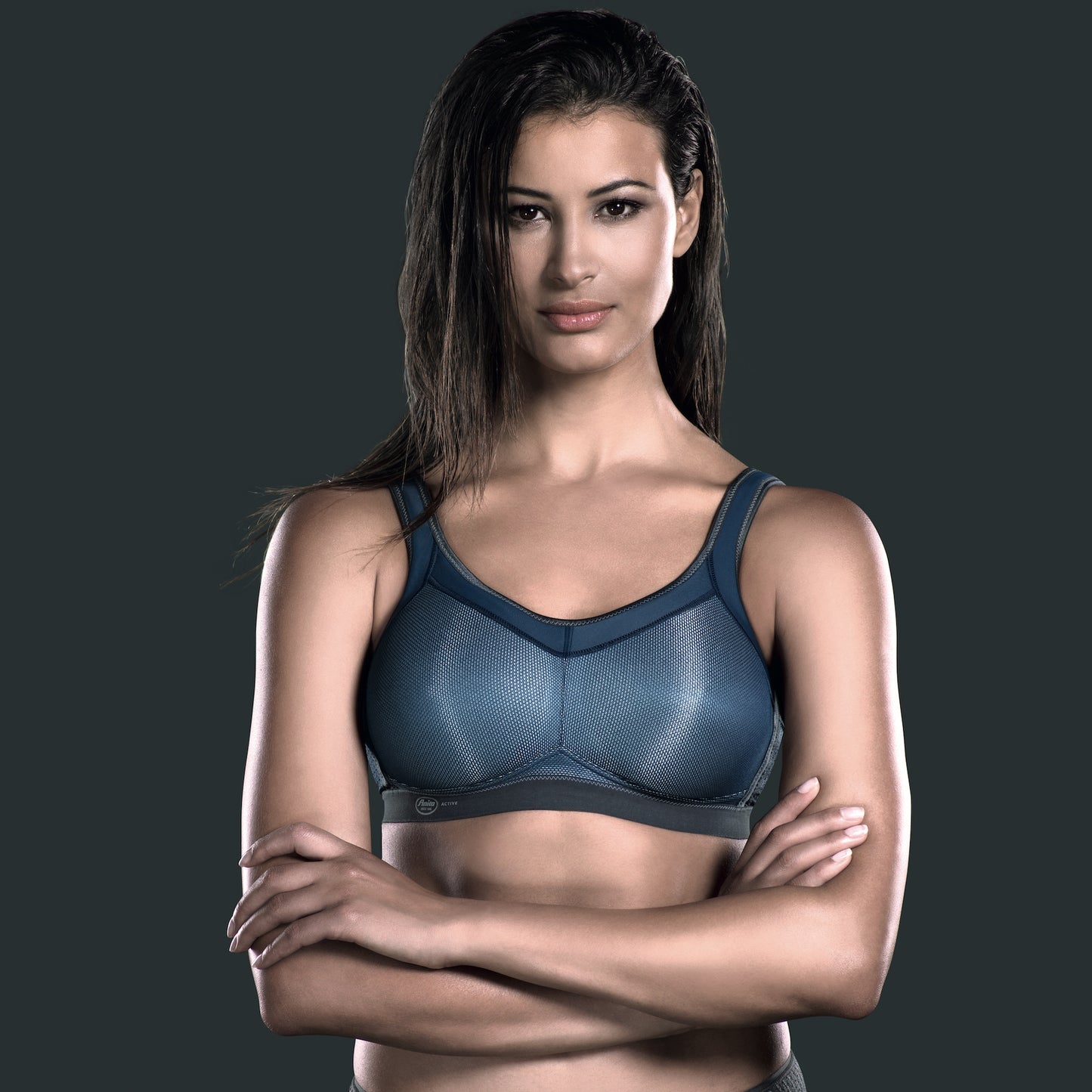 Anita Momentum Sports BH silver blue