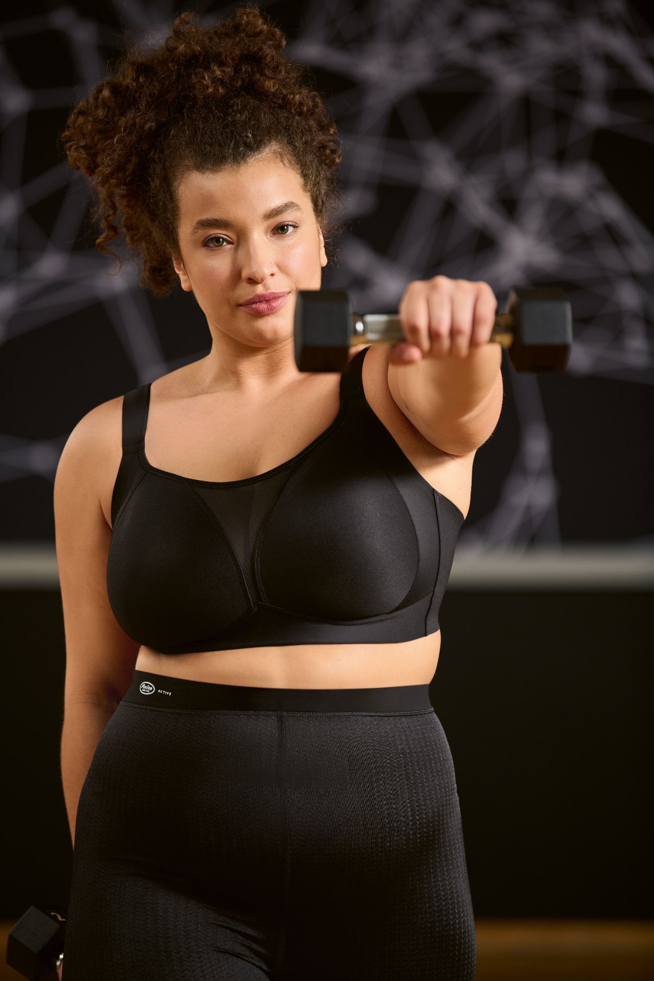 Anita Sport Tights Massage str 50-60 sort