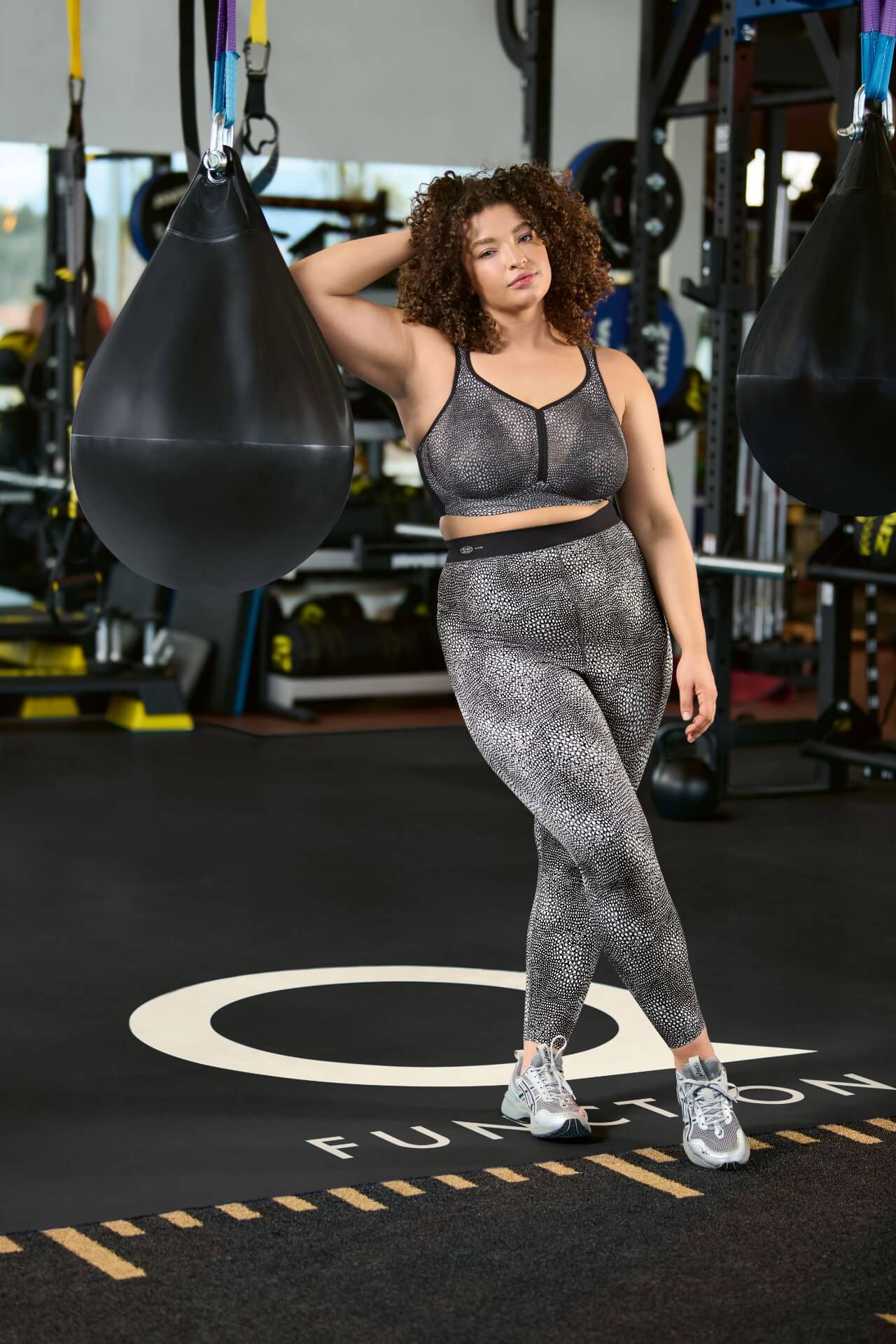 Anita Sport Tights Massage bubble grey