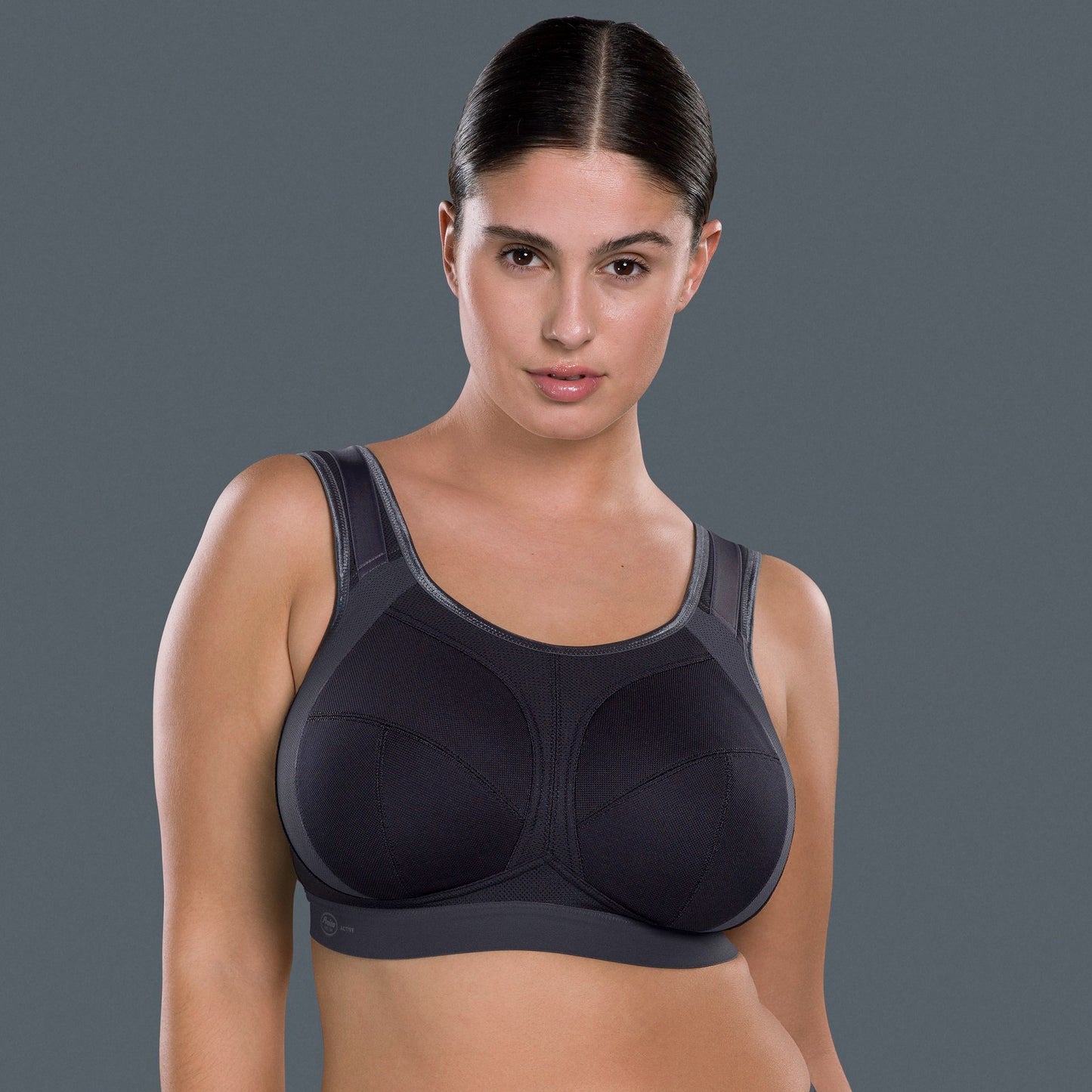 Anita Extreme Control plus Sports BH sort antracit