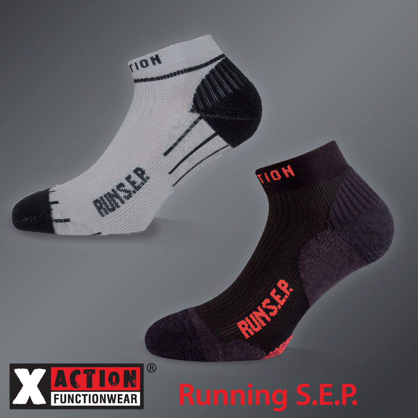 X-Action RUNNING SEP sports sokker flere farver