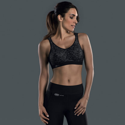 Anita Extreme Control Sports BH silver grey