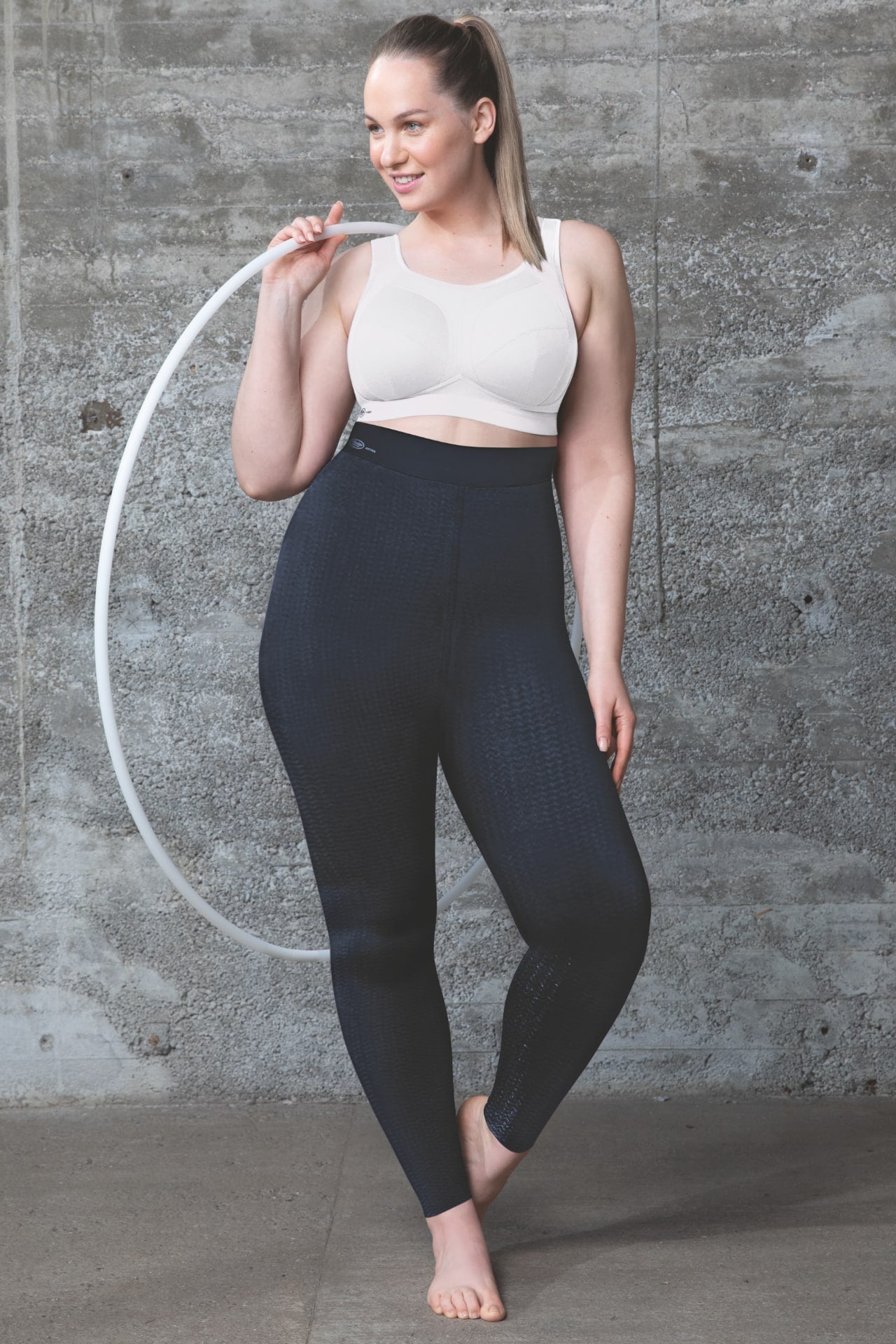 Anita Sport Tights Massage str 50-60 sort