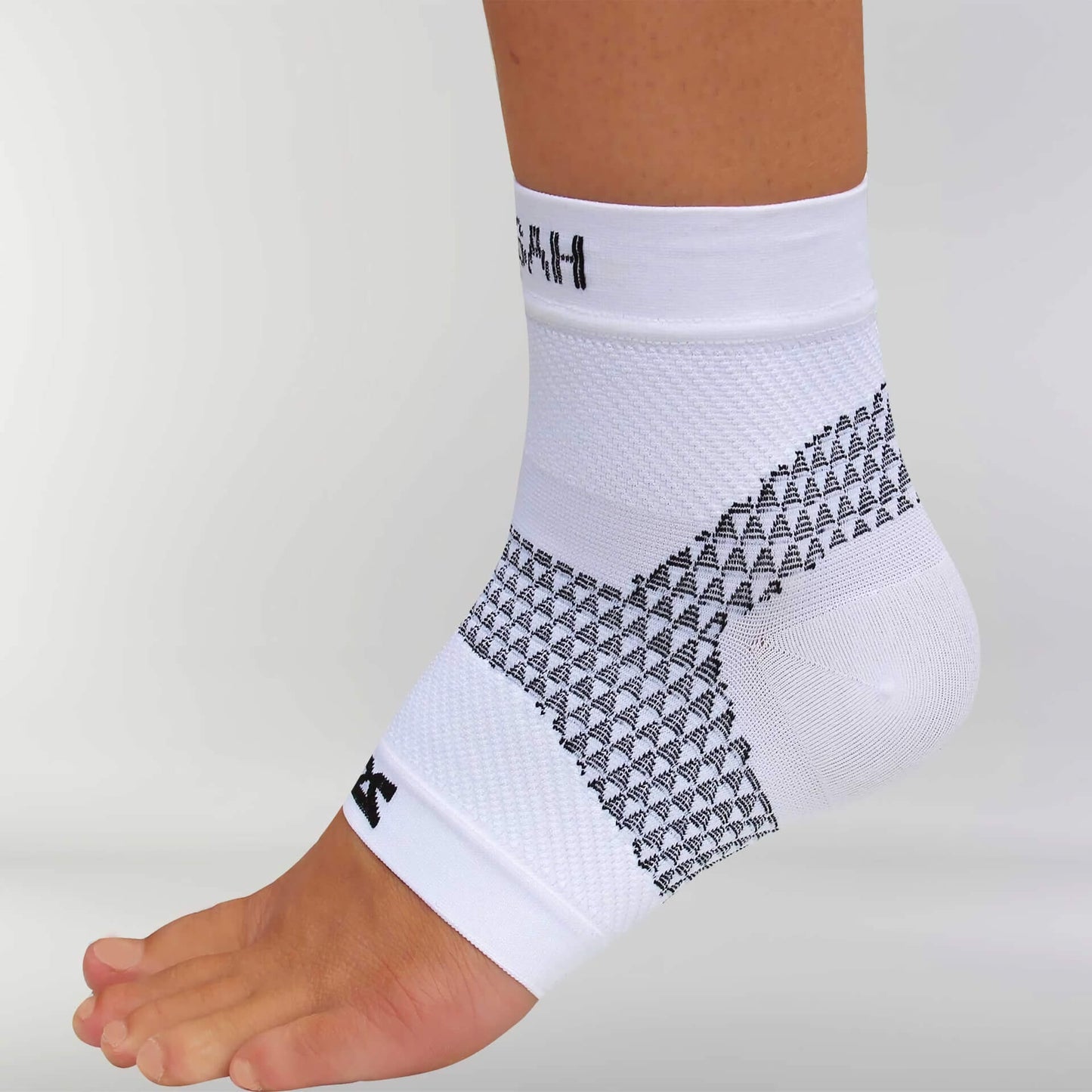 Zensah PF Ankelbind, single, hvid