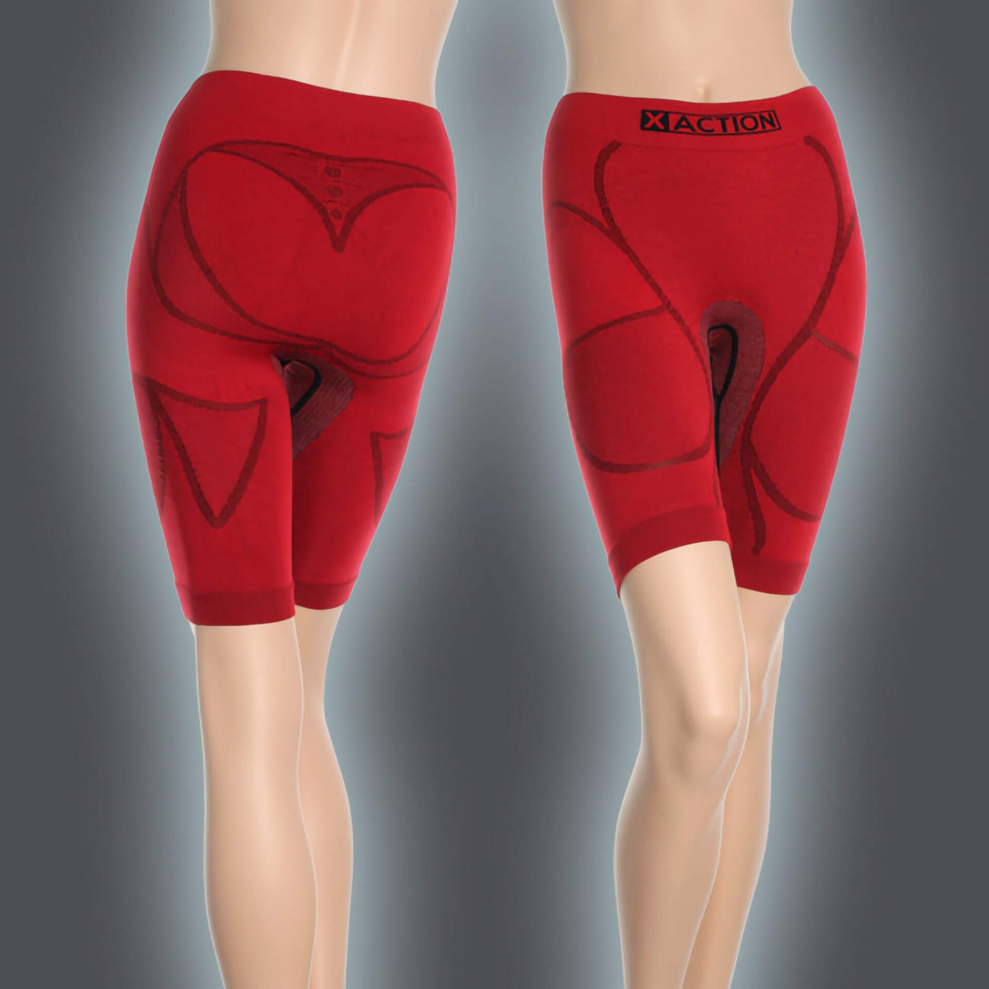 X-Action EXTREME korte kompressions tights dame